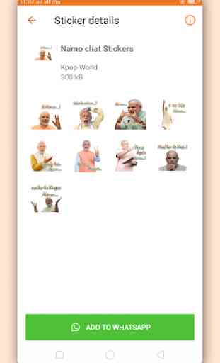 Modi Stickers for Whatsapp 3