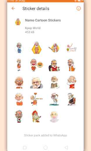 Modi Stickers for Whatsapp 4
