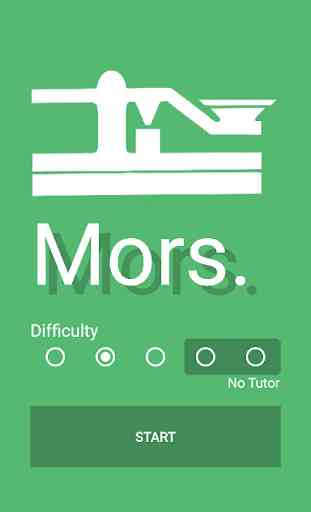 Mors. : The Morse Code Trainer 1