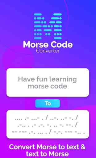 Morse Code Converter Pro 1