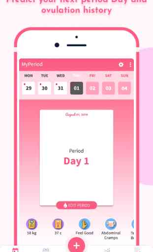 MyPeriod : Period Tracker & Ovulation Calendar 3