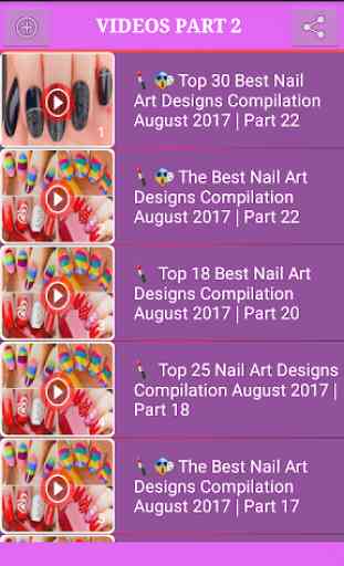Nail Art Video Tutorials 2019 Step-by-Step 3