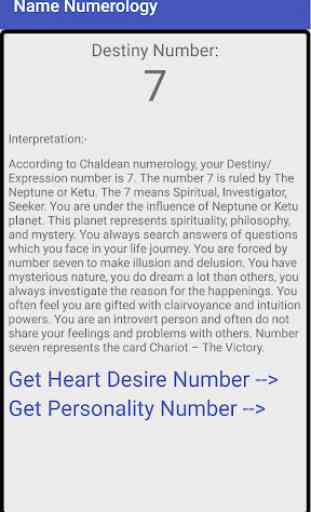 Name Numerology (Astrology) 2