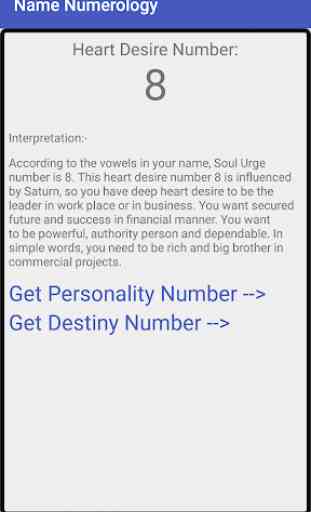 Name Numerology (Astrology) 3