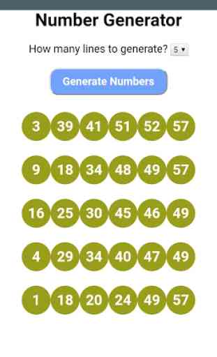 New York Lottery Number Generator and Systems 4