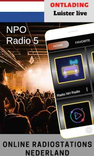 NPO Radio 5 ONLINE APP RADIO 1
