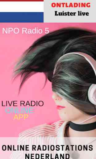 NPO Radio 5 ONLINE APP RADIO 2