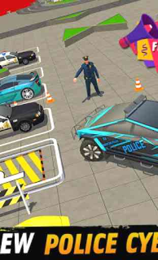 Police Car Parking: Free 3D Driving Games 1