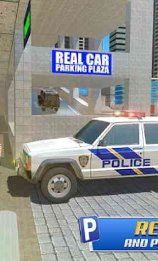 Police Car Parking: Free 3D Driving Games 2