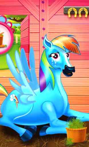 Princess rainbow Pony game 2