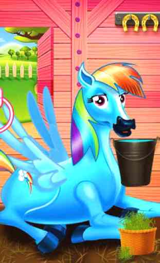 Princess rainbow Pony game 3