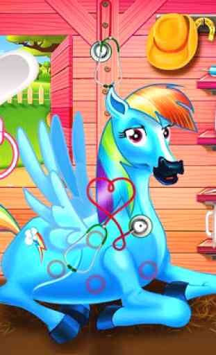 Princess rainbow Pony game 4