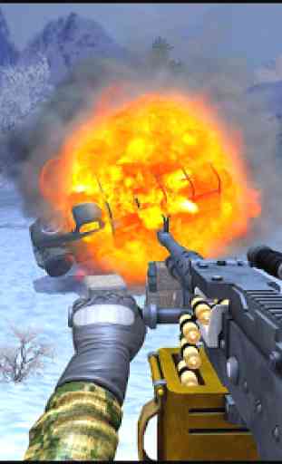 Reckless Gunner War Shooter: Modern Warfare Strike 3