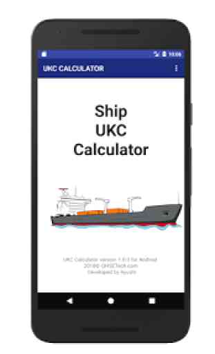 Ship UKC Calculator 1