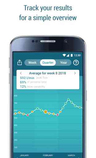 Smart Peak Flow: Asthma Tracker & Meter App 3