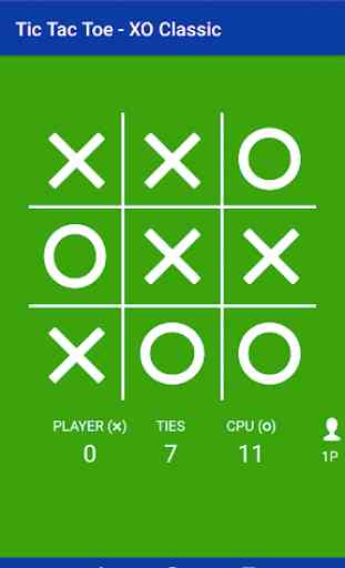 Tic Tac Toe -  Noughts and Crosses - X and O game 4