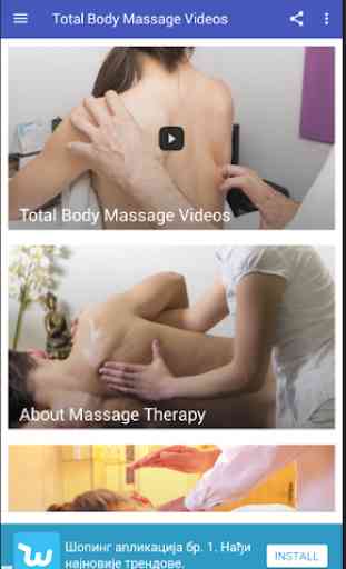Total Body Massage Videos 2
