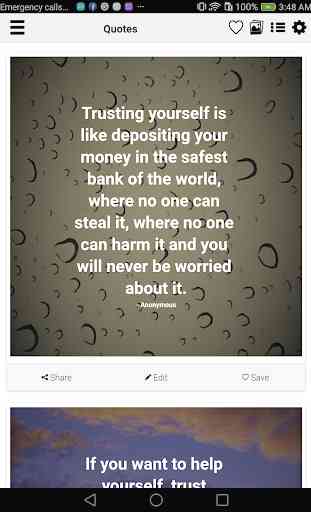 Trust No One Quotes 1