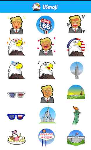 USmoji - Trump Stickers for Messenger 2