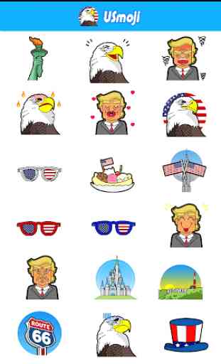 USmoji - Trump Stickers for Messenger 3