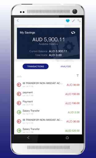 Bank of Sydney Mobile Banking 3