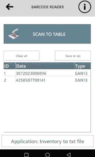 Barcode reader / scanner to txt file 3