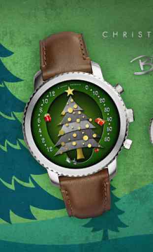 Christmas Watch Face for WearOS / Samsung watches 3