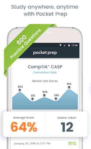 CompTIA CASP Pocket Prep 1