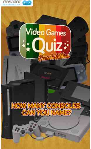 Consoles Video Games Quiz 1