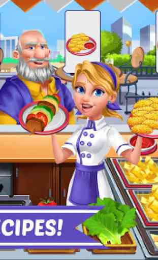 Cooking World Girls Games Fever & Restaurant Craze 4