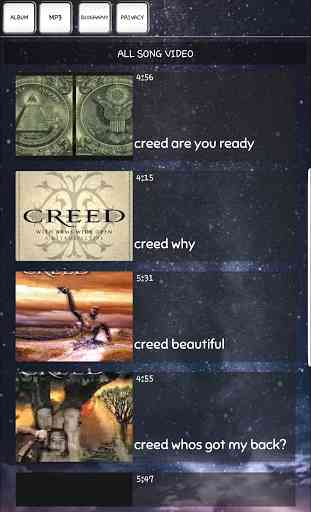 Creed the best songs and videos 3