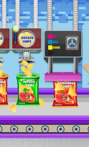 Crispy Potato Chips Factory: Snacks Maker Games 4