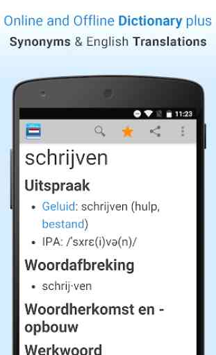 Dutch Dictionary & Thesaurus 1