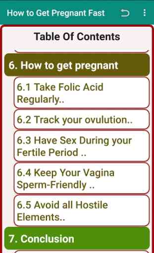 How to Get Pregnant Fast 3