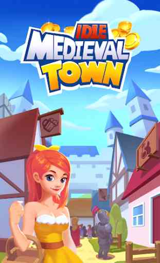 Idle Medieval Town - Tycoon, Clicker, Medieval 1