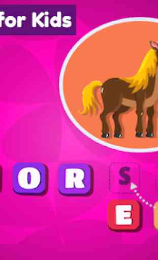 Kids ABC Spelling and Word Games - Learn Words 3