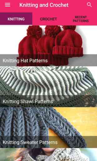 Knitting and Crochet Patterns - Free Knitting Apps 4