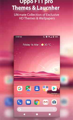 Launcher theme OppO F11 Pro: Oppo f11 pro themes 4