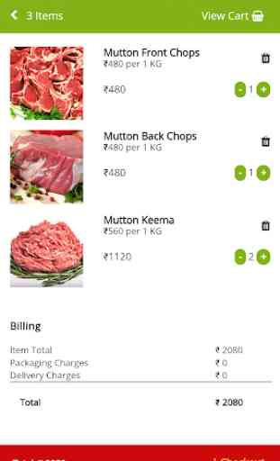 Meat Cart - Fresh & Hygienic meat 3