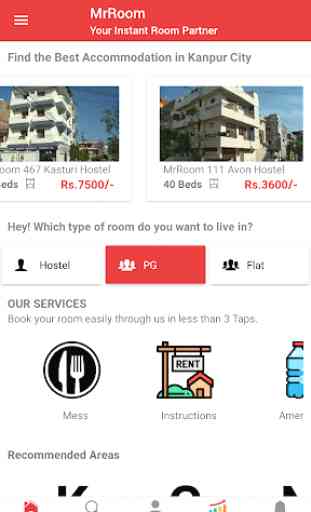 Mr Room: Search Hostels, PG and Flats 1