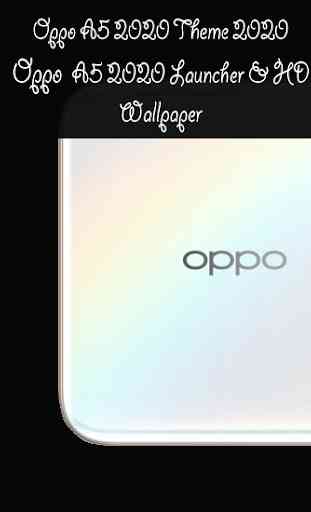 Oppo A5 2020 Theme - Oppo A5 Launcher 1