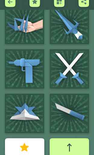 Origami Weapons Instructions: Paper Guns & Swords 4