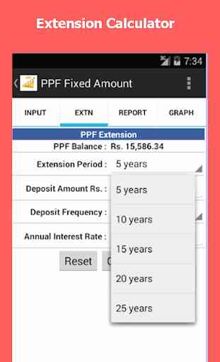 PPF Calculator 4