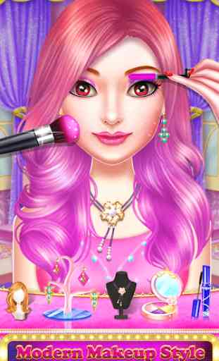 Princess Model Makeover - Makeup - Dressup Salon 1