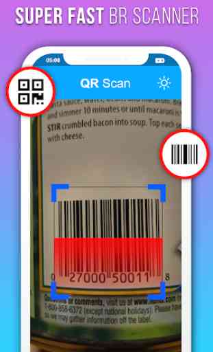 QR Code Scanner & Reader : Documents scanner 2