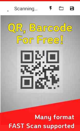 QR Scanner : Free QR code reader & Barcode scanner 3