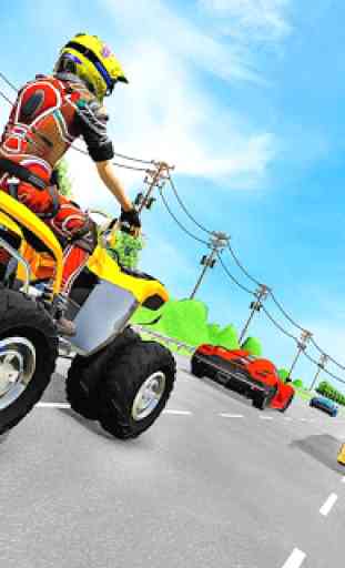 Quad ATV Traffic Racer 4