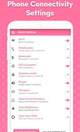Quick Phone Settings Assistant 2