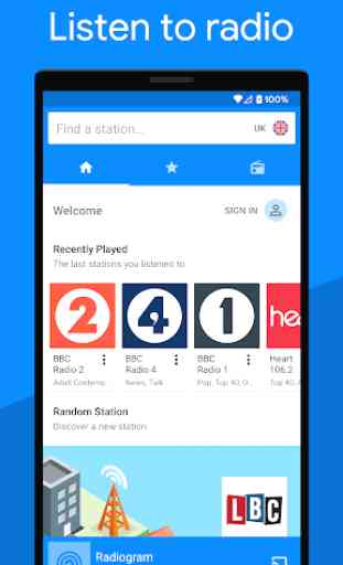 Radiogram - Free Radio App 1
