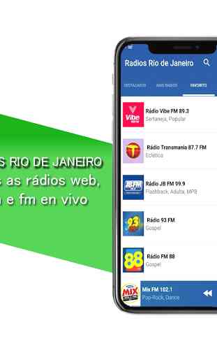 Radios of Rio de Janeiro - Radio RJ fm 3